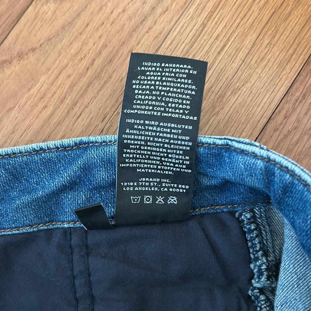 J Brand Natasha high waist crop denim Jean - Picture 8 of 9